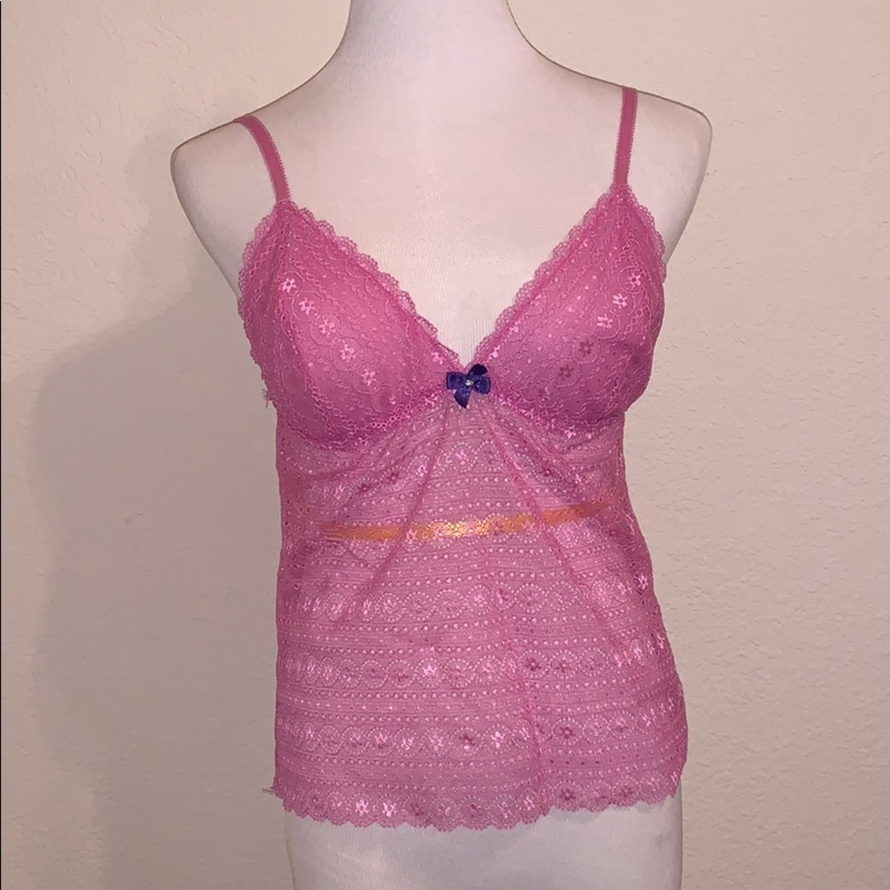 Lingerie lace top